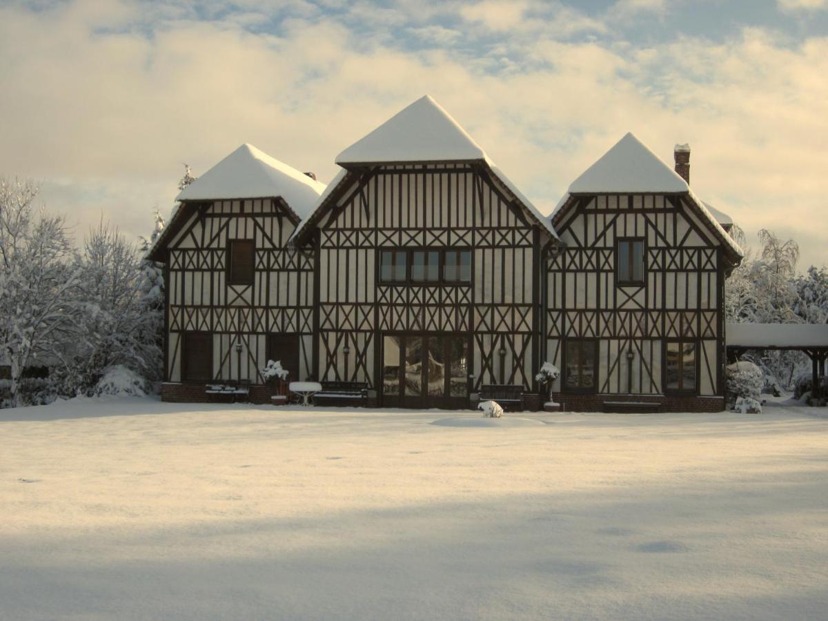 Le Pommier Doux, Maison D'Hote Du Domaine Du Chateau D'Argeronne La Haye-Malherbe Exteriér fotografie